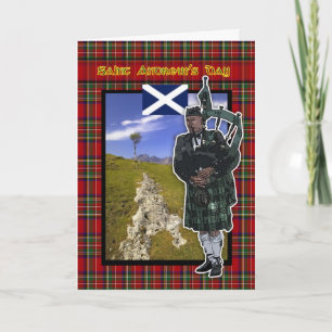 St. Andrew's Day, Saint Andrew's Day card