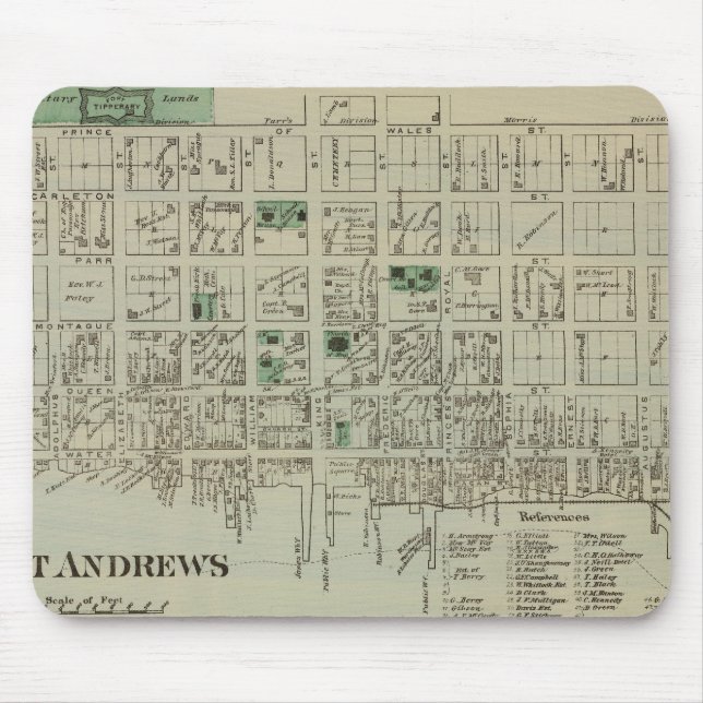 St Andrews NB Mouse Mat (Front)