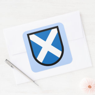 St. Andrew's Shield Square Sticker