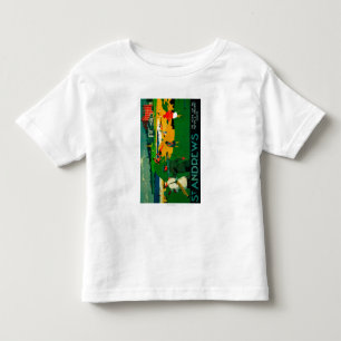St. Andrews Vintage PosterEurope Toddler T-Shirt