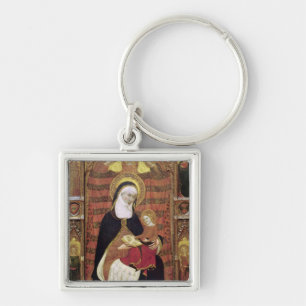 St. Anne and the Virgin Key Ring
