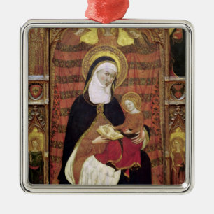 St. Anne and the Virgin Metal Tree Decoration