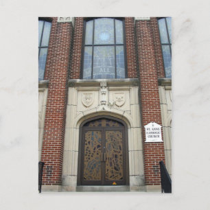 St. Anne Catholic Church Postcard