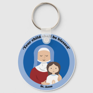 St. Anne Key Ring