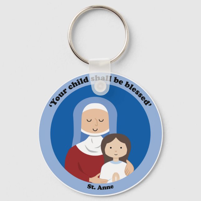 St. Anne Key Ring (Front)