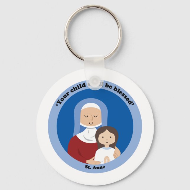 St. Anne Key Ring (Front)