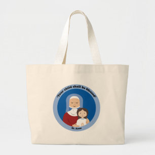 St. Anne Large Tote Bag