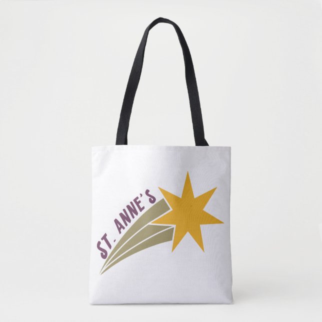 St. Anne's Stars Tote Bag (Front)