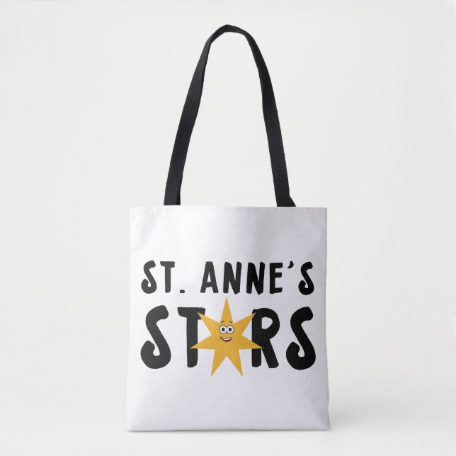 St. Anne's Stars Tote Bag (Front)