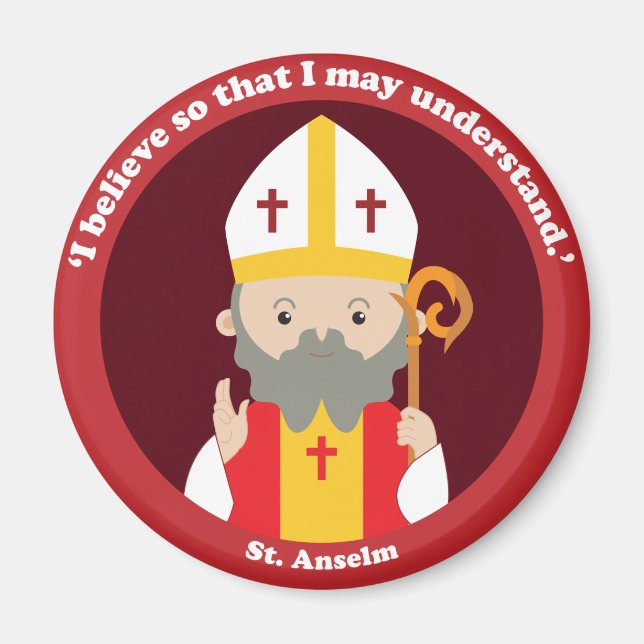 St. Anselm Magnet (Front)