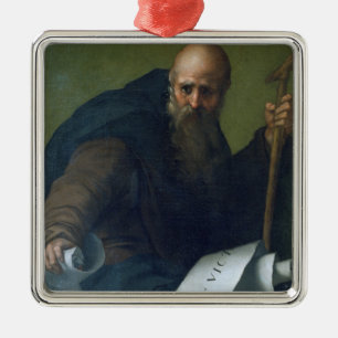 St. Anthony Abbot (c.251-356) c.1518-19 (oil on ca Metal Tree Decoration