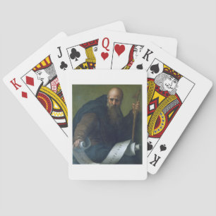 St. Anthony Abbot (c.251-356) c.1518-19 (oil on ca Playing Cards