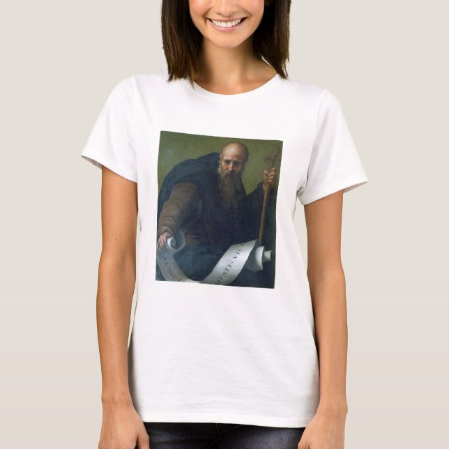 St. Anthony Abbot (c.251-356) c.1518-19 (oil on ca T-Shirt (Front)