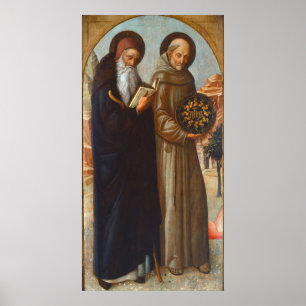 St. Anthony Abbot - Jacopo Bellini Fine Art Poster