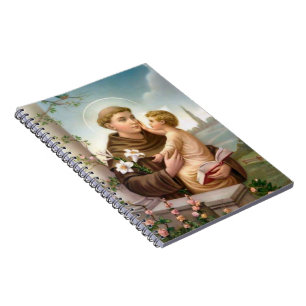 St. Anthony  & Child Jesus Notebook