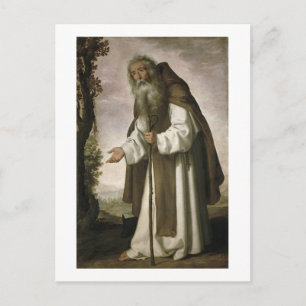 St. Anthony Dispirited, 1640 (oil on canvas) Postcard