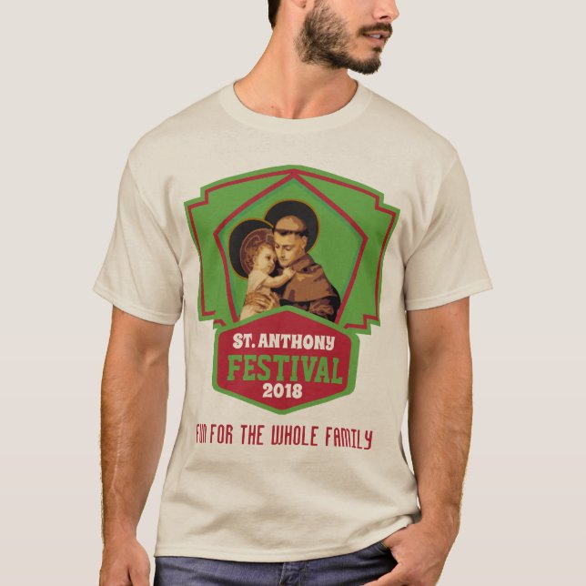 ST. ANTHONY FESTIVAL FEAST CELEBRATION T-Shirt (Front)
