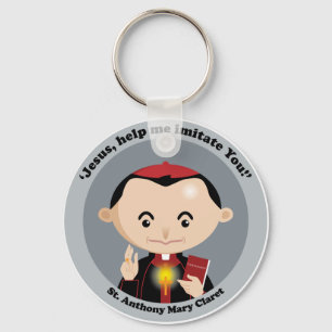 St. Anthony Mary Claret Key Ring