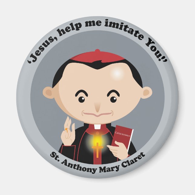 St. Anthony Mary Claret Magnet (Front)