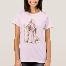 St Anthony of Egypt, Father of All Monks T-Shirt