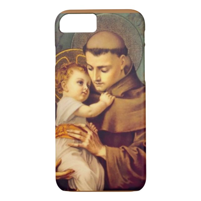 St. Anthony of Padua Baby Jesus Case-Mate iPhone Case (Back)