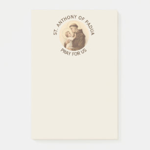 St. Anthony of Padua Baby Jesus Post-it Notes