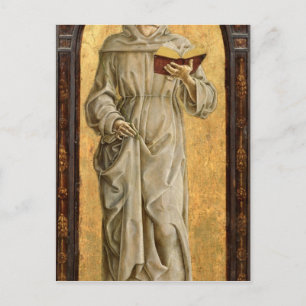 St. Anthony of Padua Reading Postcard