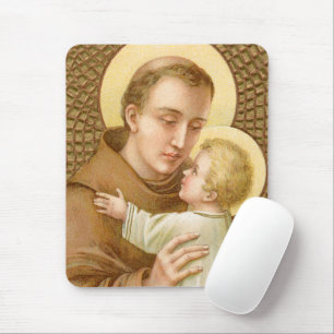 St. Anthony of Padua & the Christ Child (JM 05) Mouse Mat