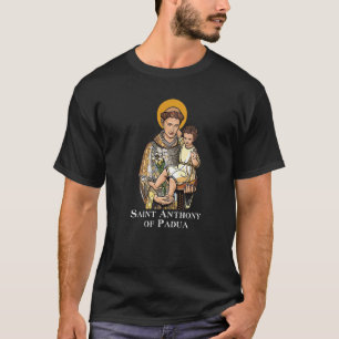 St Anthony Of Padua Vintage Catholic Saint Infant T-Shirt