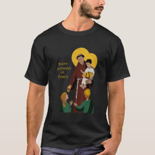 St Anthony Of Padua Vintage Catholic Saint Infant T-Shirt
