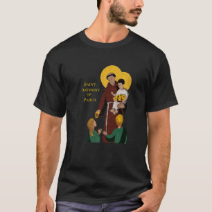 St Anthony Of Padua Vintage Catholic Saint Infant T-Shirt