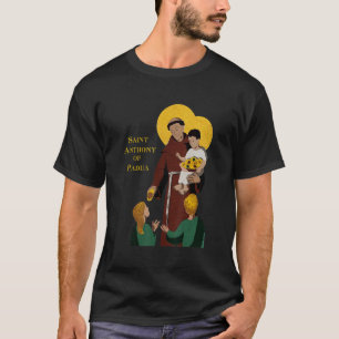 St Anthony Of Padua Vintage Catholic Saint Infant  T-Shirt