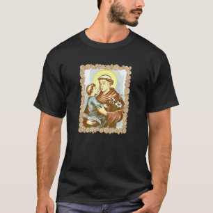 St Anthony Of Padua Vintage Catholic Saint Infant T-Shirt