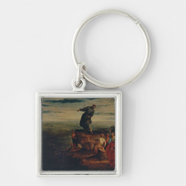 St. Anthony Preaching to the Fish, c.1580 Key Ring (Front)