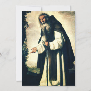 St. Anthony the Great Luminous Desert Father Invitation