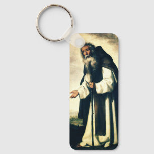 St. Anthony the Great Luminous Desert Father Key Ring