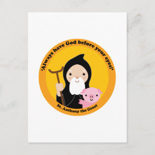 St. Anthony the Great Postcard