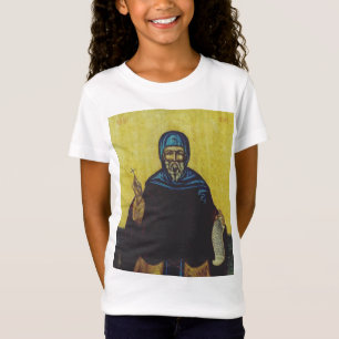 St. Anthony the Great Traditional Orthodox Art  T-Shirt