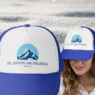 St. Anton am Arlberg Austria ski cap