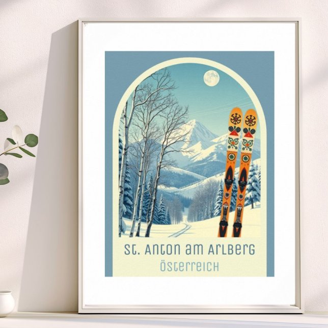 St. Anton am Arlberg Austria ski vacation Poster (Creator Uploaded)