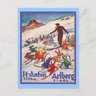 St ANton, Arlberg; Tirol Postcard