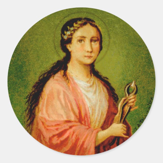 St. Apollonia (BLA 001) Classic Round Sticker (Front)