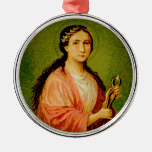 St. Apollonia (BLA 001) Metal Tree Decoration