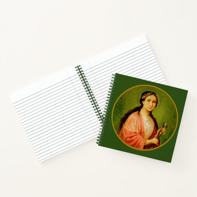 St. Apollonia (BLA 001) Square Notebook (Inside)
