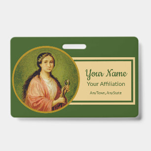 St. Apollonia (BLA 001, Style 2) ID Badge