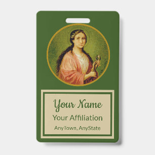 St. Apollonia (BLA 001, Style 3) ID Badge