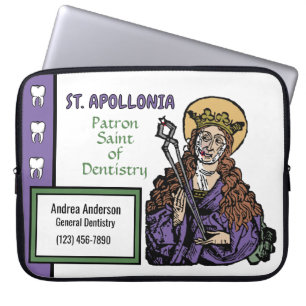 St. Apollonia with Pulled Tooth (Nuremberg) Laptop Sleeve
