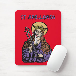 St. Apollonia with Pulled Tooth (Nuremberg)  Mouse Mat