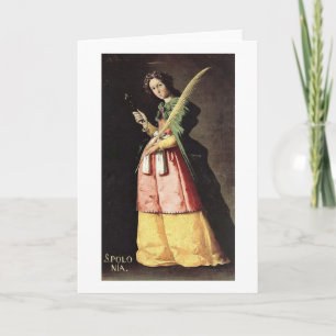 St. ApPolish By Zurbaran De Francisco Card