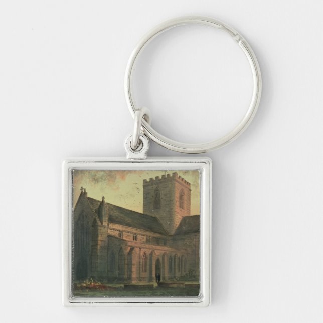 St. Asaph's Cathedral, View from the South-West Key Ring (Front)